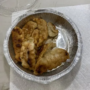 fried 11. Dumplings fried