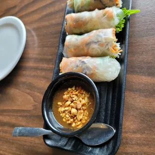 Veg summer rolls