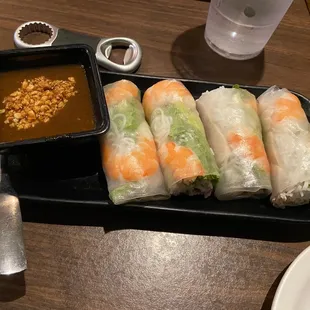 Summer Rolls - Fresh but tasted a bit fishy. The peanut sauce was good.