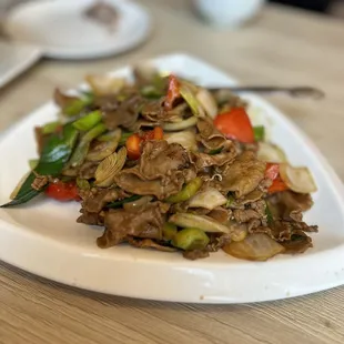 Beef Tongue Stirfry