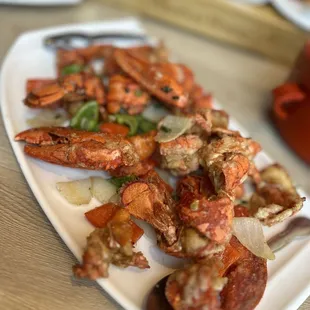 Salt and Pepper Lobster