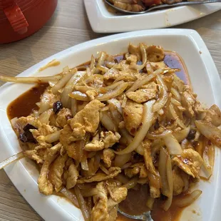 Sizzling Szechuan Chicken