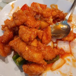 Sweet and sour fish