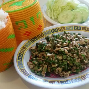 Chicken Larb