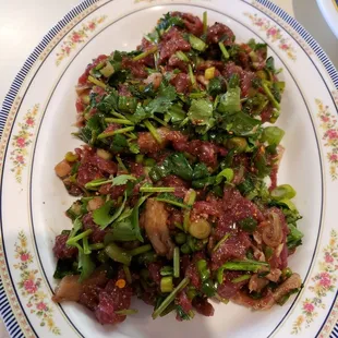 Raw Beef Laab