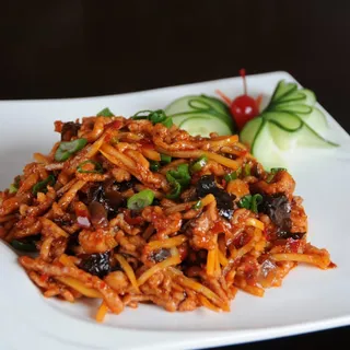 Shredded Pork with Garlic Sauce