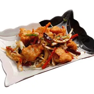 Salt and pepper fish