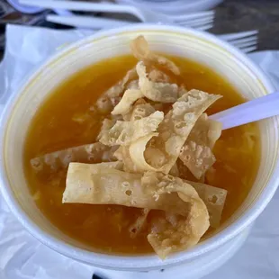 Egg drop soup