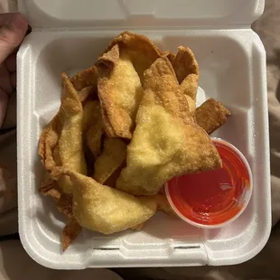 6 Cheese Rangoons