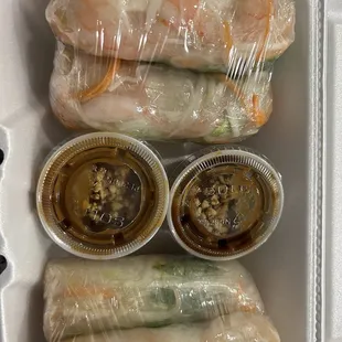 Fresh Vietnamese rolls
