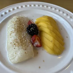 Sweet Sticky Rice with Mango