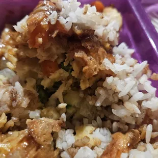 Mixed vegetables with Tofu in brown sauce