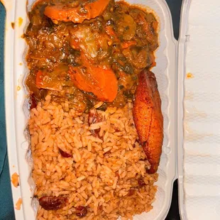 Legume, rice and peas