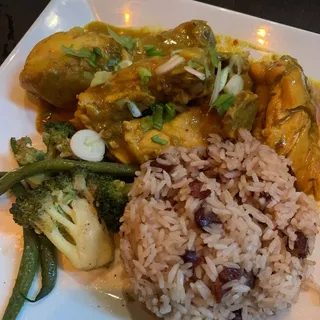 #1C Curry Chicken Meal