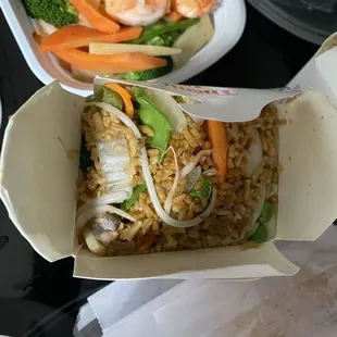 Small 42. Vegetable Fried Rice