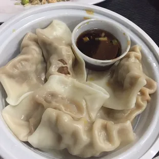 Steamed dumplings. Excellent!
