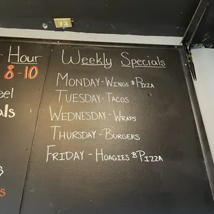 Weekly specials August 2024 update