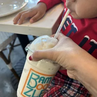 Vegan Soursop pineapple smoothie