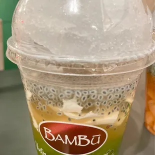 Coconut Combo with fresh young coconuts shavings  in fresh coconut water!