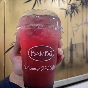 Dragon Fruit Refresher ($5.50)