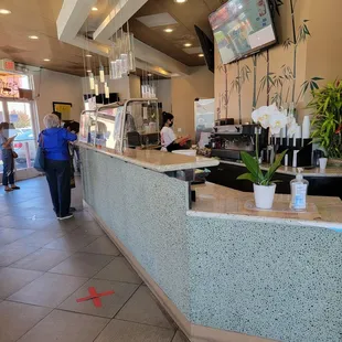 interior, sushi and sashimi