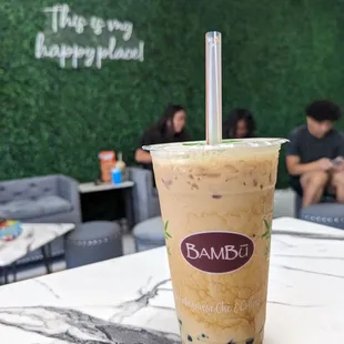 Salted caramel coffee 75% sweetness ... So good