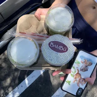 our 3 drinks