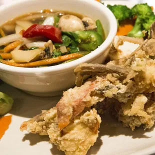 Basil Soft shell Crab