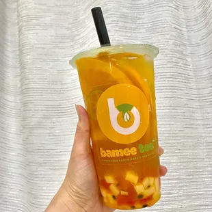 Tropical fruit tea