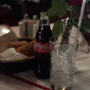 How the soda is served