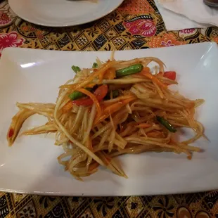 Laos papaya salad