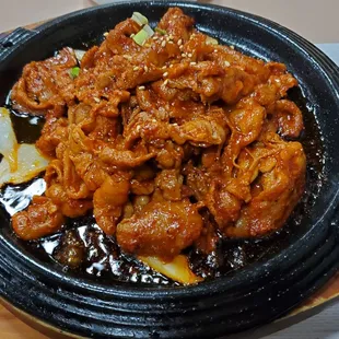 Spicy pork