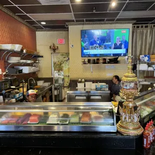 Sushi counter