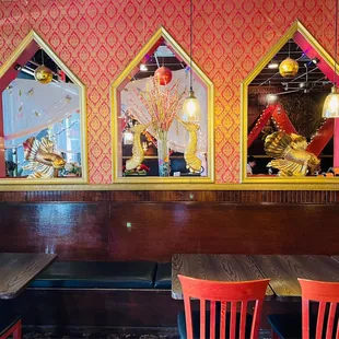 Thai art, Ban Thai &amp; Sushi, off McMullen Booth, Safety Harbor, Clearwater