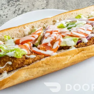 a chicken sandwich