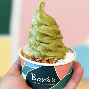 Chunkaholic with matcha base- so good!!!