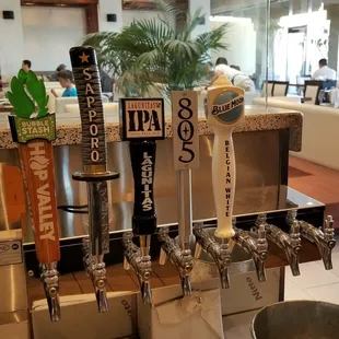 Draft beer towers!