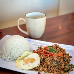 Beef Mint Leaves Lunch