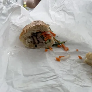 Half a Banh Mi - Grilled Pork