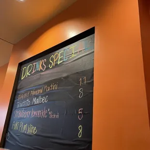 Drink specials