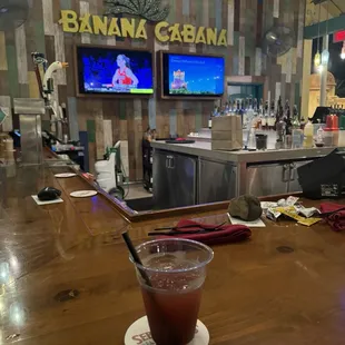 Kraken Punch and the bar