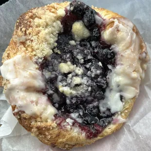 Wild Blueberry Danish