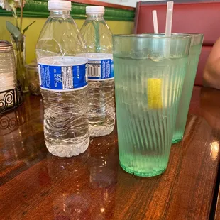 Awesomeness! Bottled water