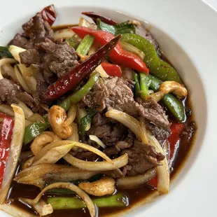 Cashew beef