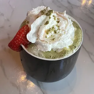 Strawberry Matcha Latte
