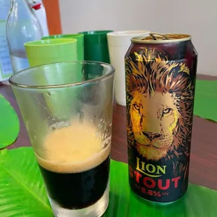Lion Stout: Sri Lankan beer