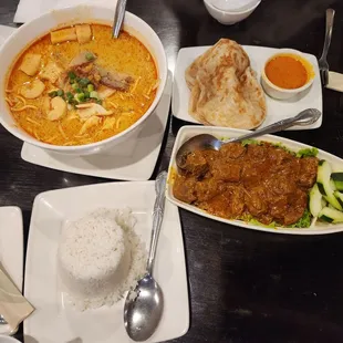 Singapore Laksa Noodle Soup