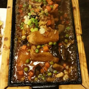 Sizzling Tofu