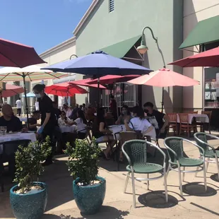 Banana Leaf patio seatings!