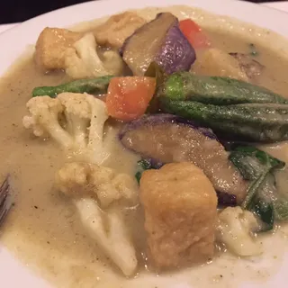 Green Curry Vegetables
